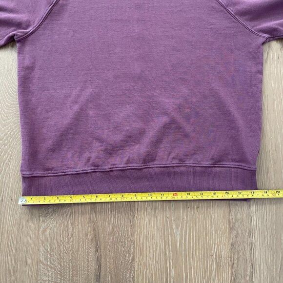 Athleta Sweatshirt Women Small Sundown Antique Burgundy Plum 405162-11 - Picture 9 of 12
